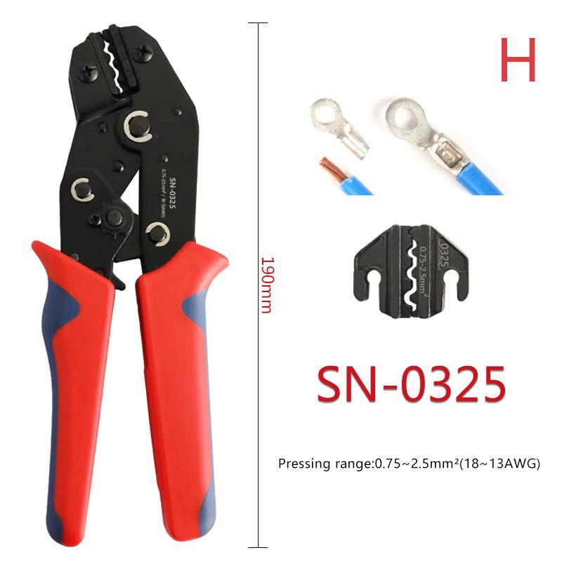 Crimping Pliers Set Wire Crimping Plier Box Kit For Tube Insulation Terminals Electrical Multi-functional Clamp Tools