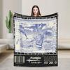 Frutiger Aero Fashion Collection Blanket Warm Soft Fluffy Plush Throw Blanket For Bedroom Travel Flannel Bedspread Bed Cover
