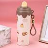 Yuzhuxun Cartoon Ice Cream Insulated Straw Bottle