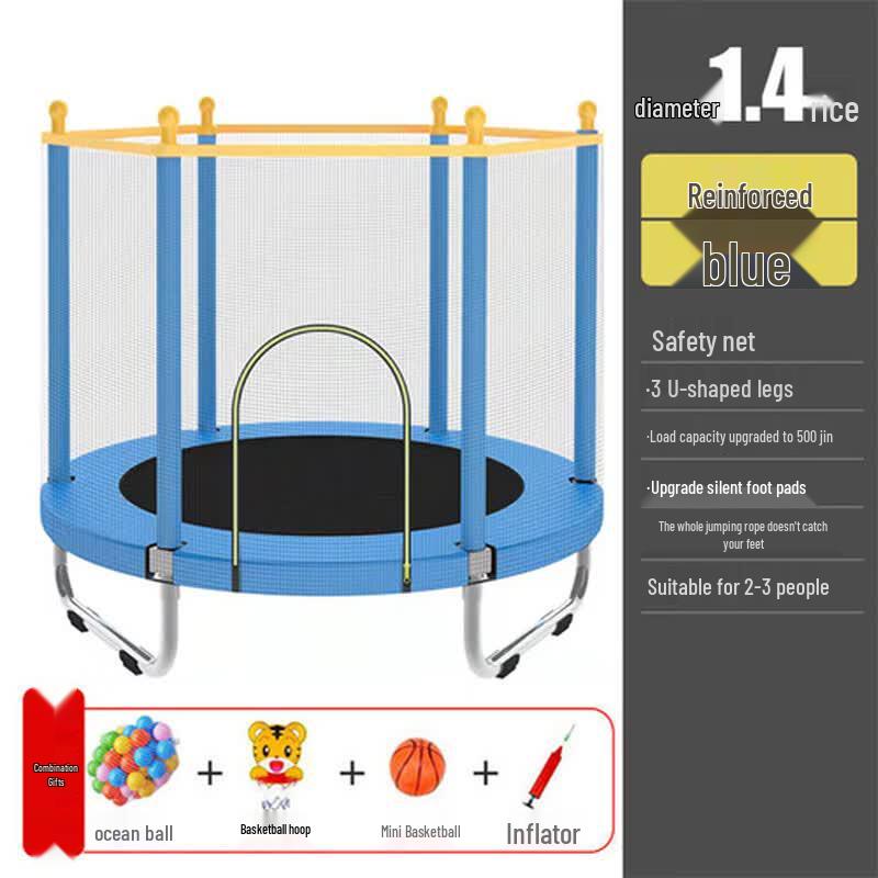TLXT Kids Trampoline with Safety Net