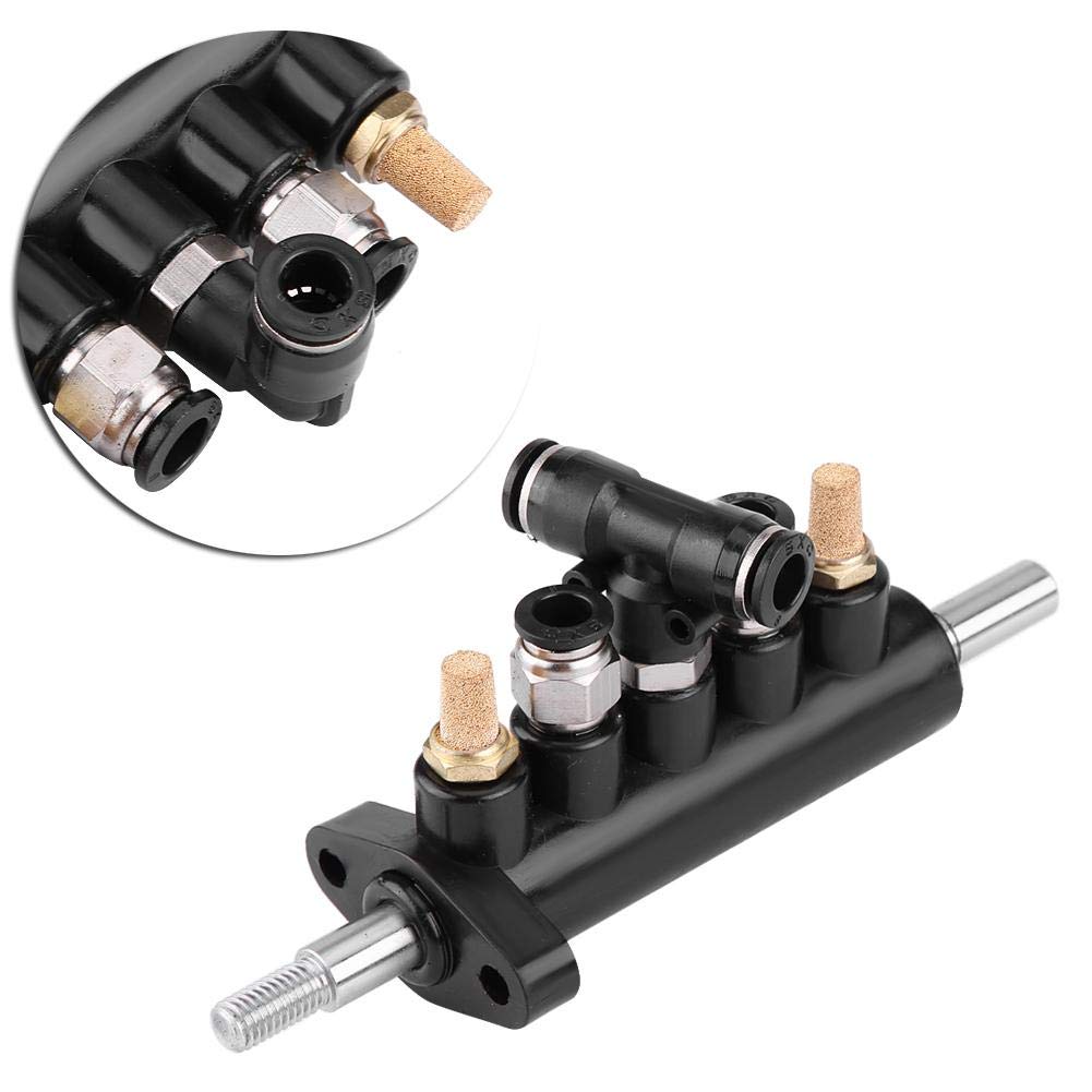 KIMISS Aluminum Alloy Car Air Control Valve, Foot Pedal Valve, Tire Changer for Rangers, Tool (Black) (3))