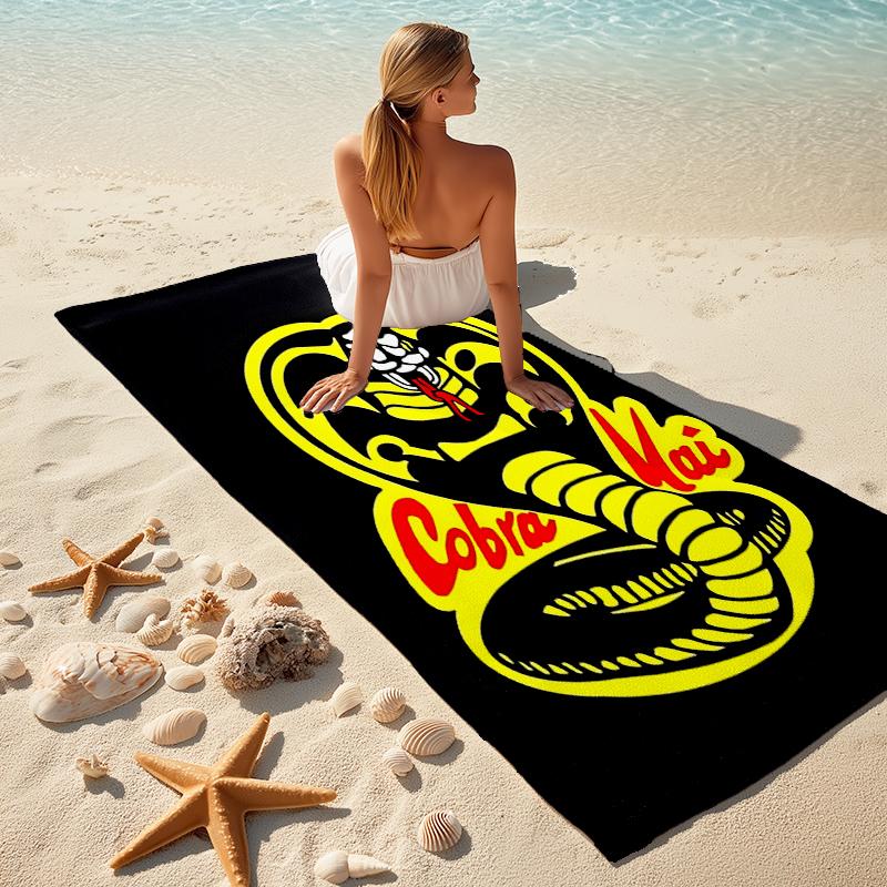 1pc Football Team (25) Beach Towel, Comfortable and Thick, and Swimming/Bath/Picnic/Camping Towel, Suitable for Seaside Beaches