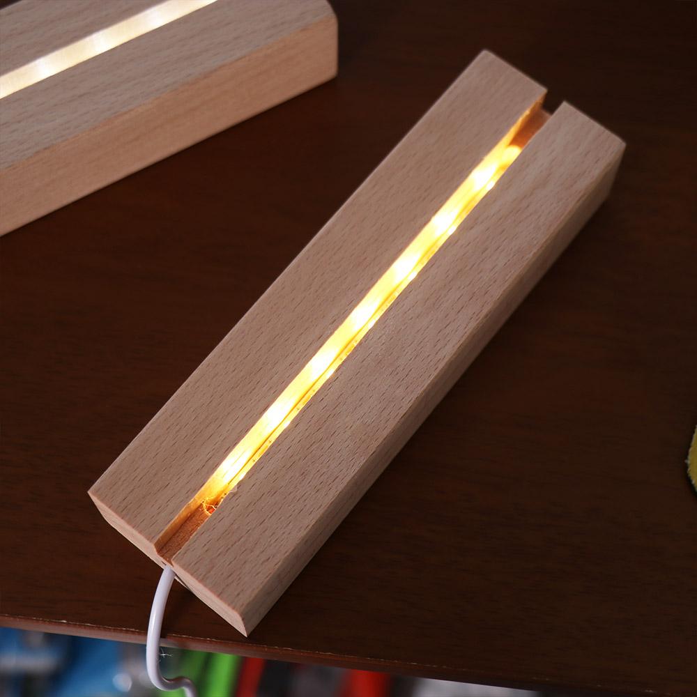 Luminous Art Decor Base Holder Stand Light Plate Base LED Lights Holder Night Light Base Night Lamp