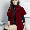 Women's Spring/Fall Faux Mink Fleece Short-Sleeve Vest—Solid-Color, Zipper-Front, Elegant, Plus-Size Vest for Middle-Aged and Older Women