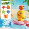Kids Bath Toys Water Sprinklers Bath Toys Electric Duck Interactive Funny Beach Game For Fun Boys Indoor Girls Shower Beach Home