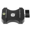 Aluminum Alloy Quick Release Plate Tripod Gimbal Base 3/8 to 1/4 Screw Mount