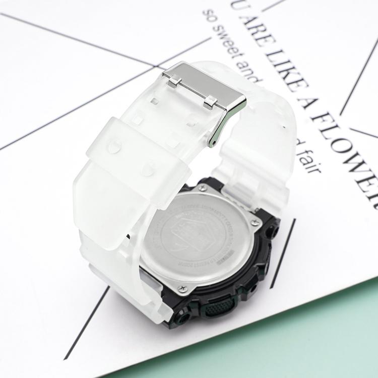 Strap for Casio G-Shock GA-100/110/120/140/200/400/700 800 GD-100/110/120 G-8900 GLS-100 Replace Silicone Resin Watch Band 16mm
