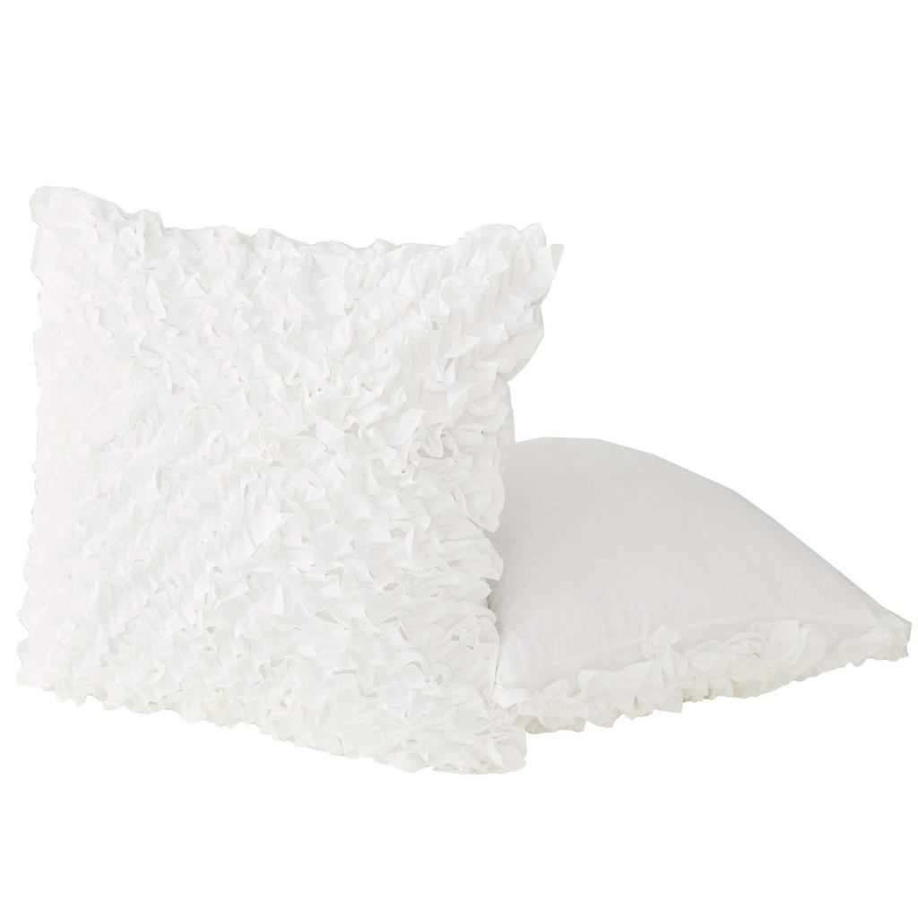 Handmade Embroidered Lace Pillowcase for Sofa or Bedside Cushion