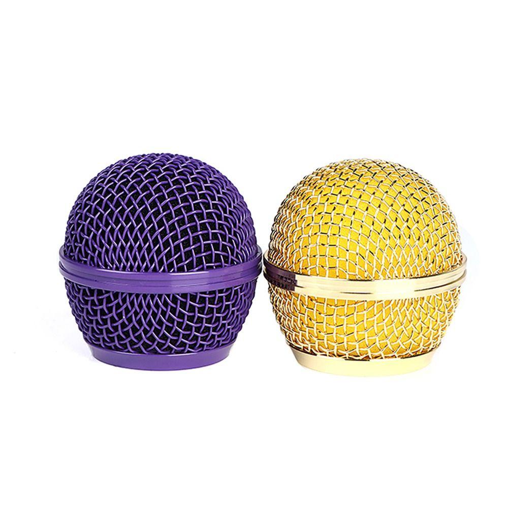 1Pcs Steel Mesh SM58 Microphone Replacement Grille Microphone Grill Head Ball  for SM58 Beta58