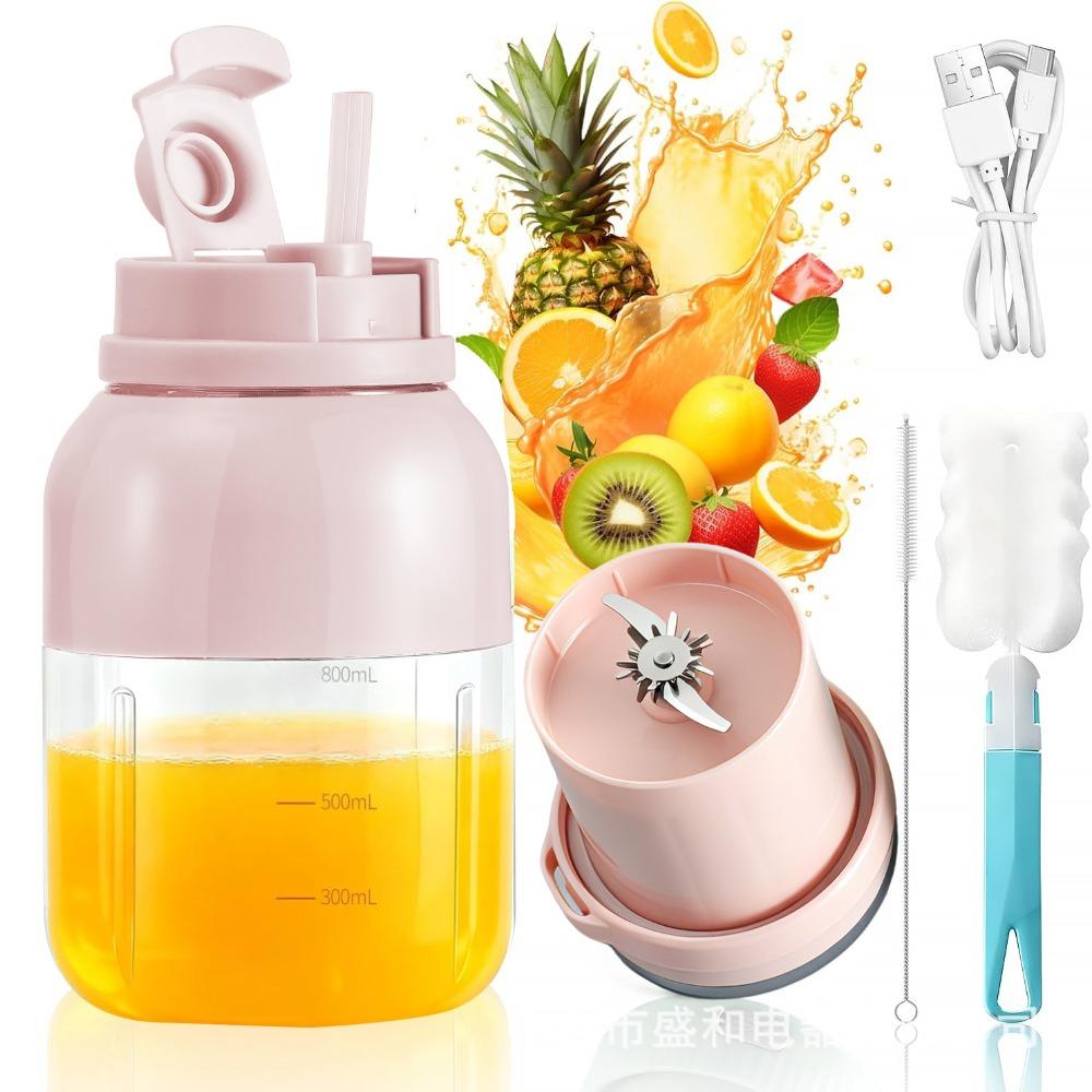 Wireless Design Portable Electric Juicer Cup USB Rechargeable Blender Outdoor Activities
