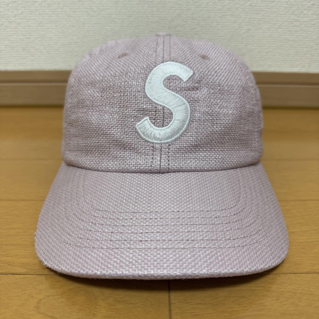 

[USED] Supreme Raffia S Logo 6-Panel Lilac 22ss