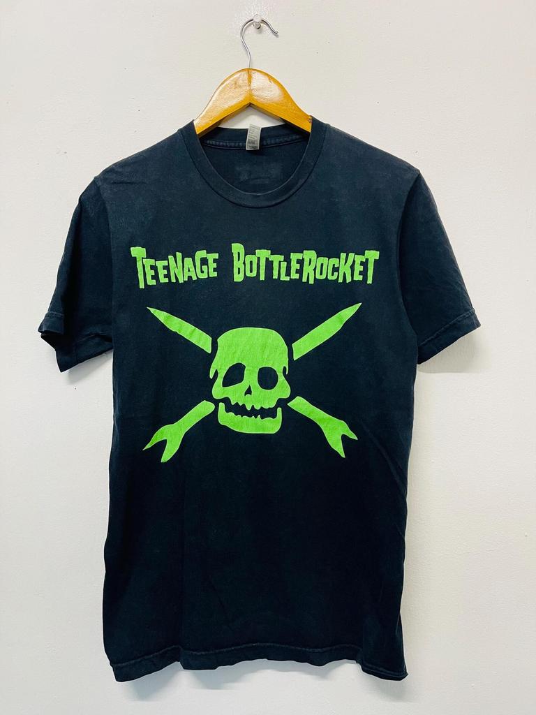 Vintage Y2K Teenage Bottlerocket Punk Rock Band : They Came From The Shadows 09 T-Shirt / Rare / Pop Punk / Rock T-Shirt / Black / S