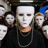 Dance Mask For Men And Women Lightweight Plastic Face Mask Comfortable Wear For Parties Performances Role Play