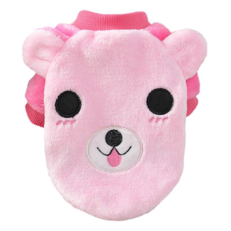 Flanelové oblečky pro psy Podzim Zima Oblečení pro malé psy Měkké Oblečení pro štěňata Čivava Yorkshire Oblečení Psí doplněk