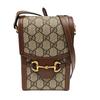[Pre-Owned] Horsebit 1955 Logo Canvas And Leather Phone Bag - Very Good #1CIY77K