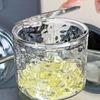 Household Clear Storage Box Thicken Desktop Trash Can New Hair Accessories