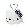 Sanrio Mascot Holder Love Hello Hello Kitty Black 087246 Face-Shaped (I Kitty)