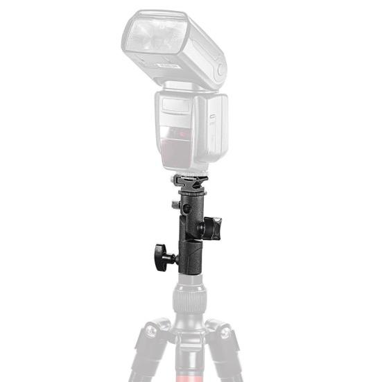Universal E Type Flash Bracket Hot Shoe Speedlight Stand Umbrella Light Holder