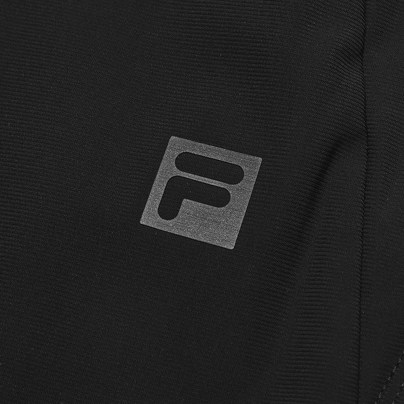 FILA A.P. Comfortable Versatile Solid Color Cool Feeling Knitted Sports Pants Men bottoms Deep-Black A11M521602F-BK