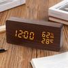 Reminder Digital Alarm Clock Large Display Table Clock LED Digital Clock  Temperature Display