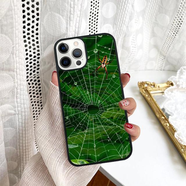 Spider Web Phone Case For Samsung Galaxy S10 S22 S23 S24 Note 10 20 Lite S20 Plus S21 Ultra Back Cover