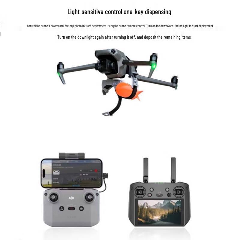 HSKRC Drone Dual Throw Delivery System