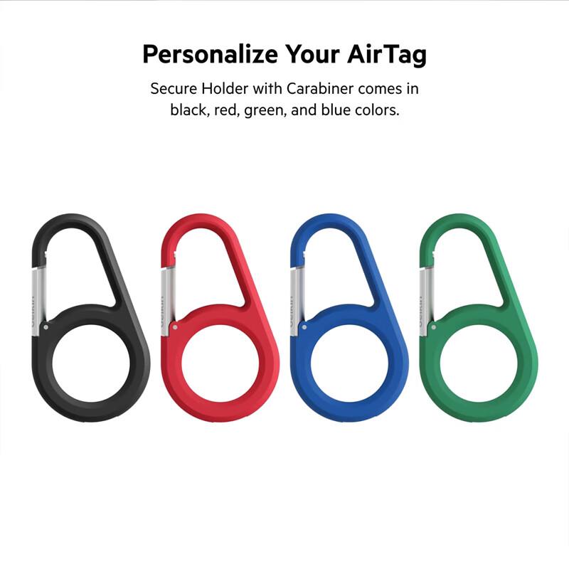 Belkin AirTag Schutz-Federhaken-Hülle