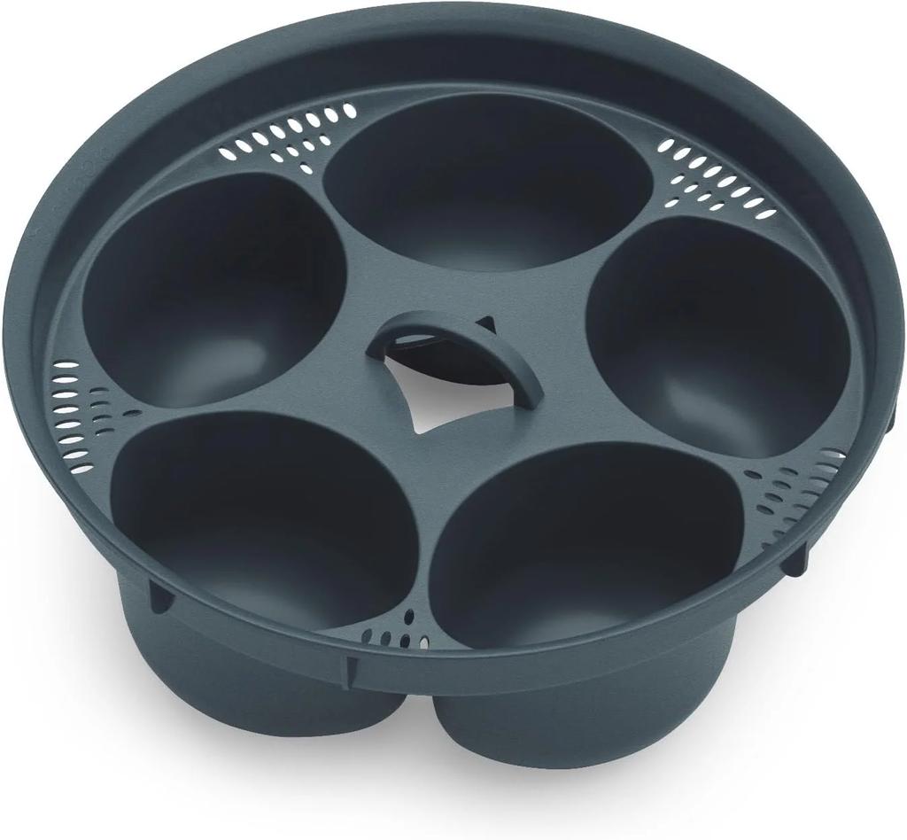 Яйцеварка совместима с Thermomix Kitchen Яйца Кастрюля Бойлер Пароварка Формы Паровая корзина Кулинарные принадлежности Приготовление пищи