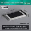 MIAOSHIJU Stainless Steel Bathroom Phone Holder Shelf