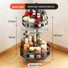 2-Tier 360° Rotating Spice Rack Organizer