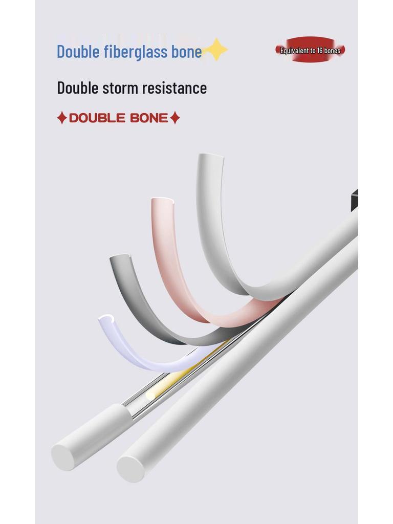 Dual-Use Automatic Folding Children's Umbrella with Ring Buckle – Sun Protection for School Boys and Girls