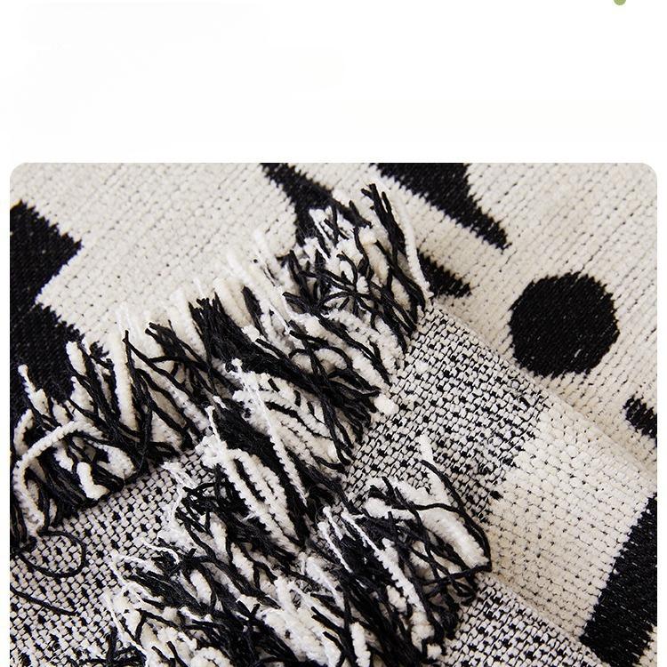 Chenille Pokrowiec na Sofę Tkanina Poduszka Cztery Pory Roku Uniwersalny Antypoślizgowy Pokrowiec na Sofę Pokrowiec Odporny na Zadrapania Pokrowiec Koc