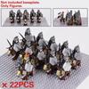 Medieval Dwarf Wild Boar Chariot Army Figures Set Mini Lord Building Blocks Bricks Toy