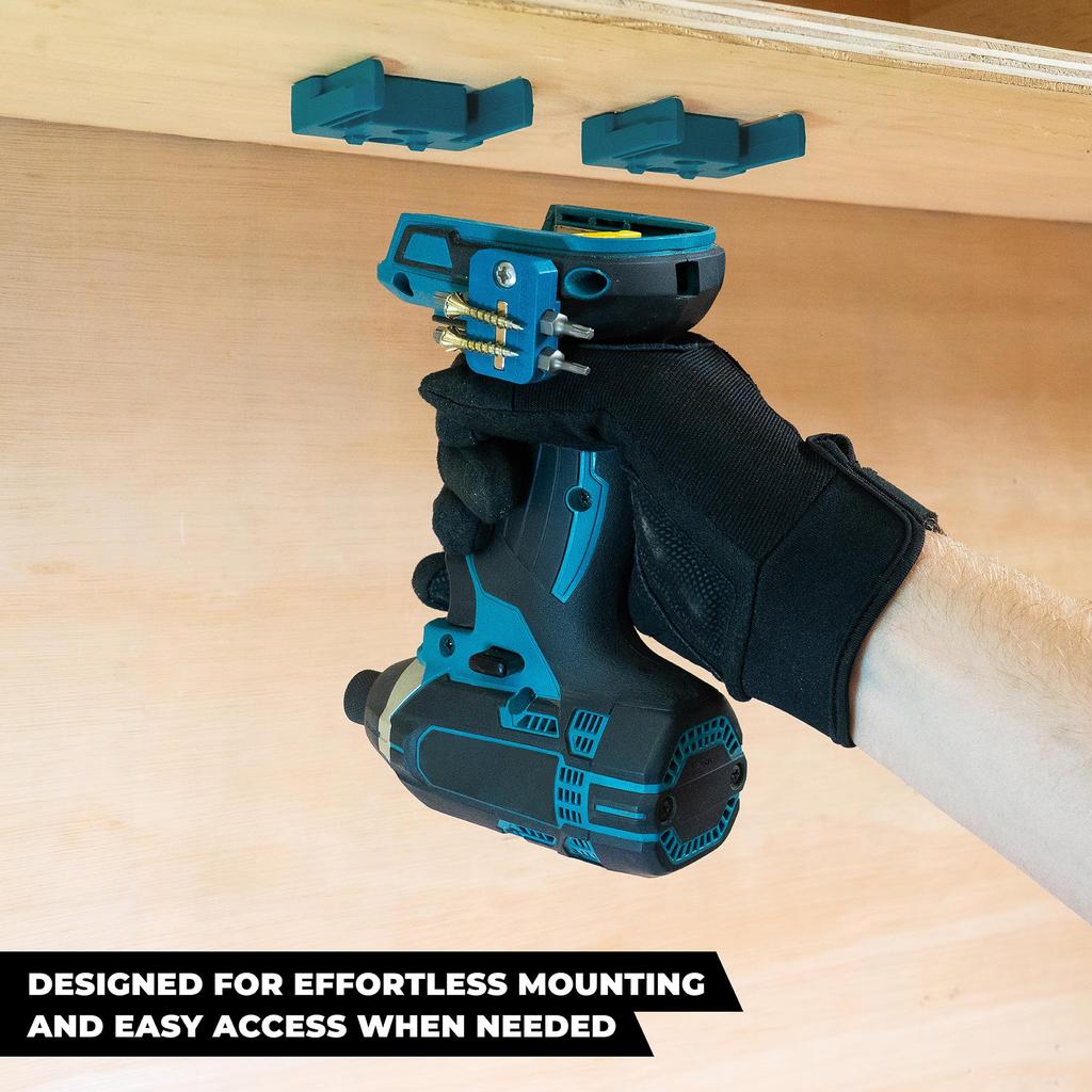 Stealth Mount Tool Mount for Makita LXT Blue (4-pack) TM-MK18-BLU-4