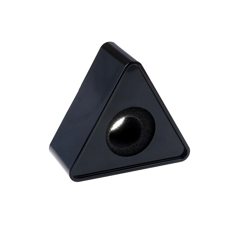 Microfon durabil Interviu Logo Triunghiular Stație Flag ABS Plastic