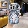 Phone Case: 2D Flat Design Suitable for iPhone 18 17 16 15 14 13 Pro Protective Case, Couple Style, Surprise and Shy, Christmas and Halloween Gift