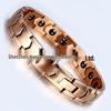 European and American Popular Magnetic Health Bracelet with Pointed Bottom, Vacuum Plated, Anti-Radiation & Anti-Fatigue.