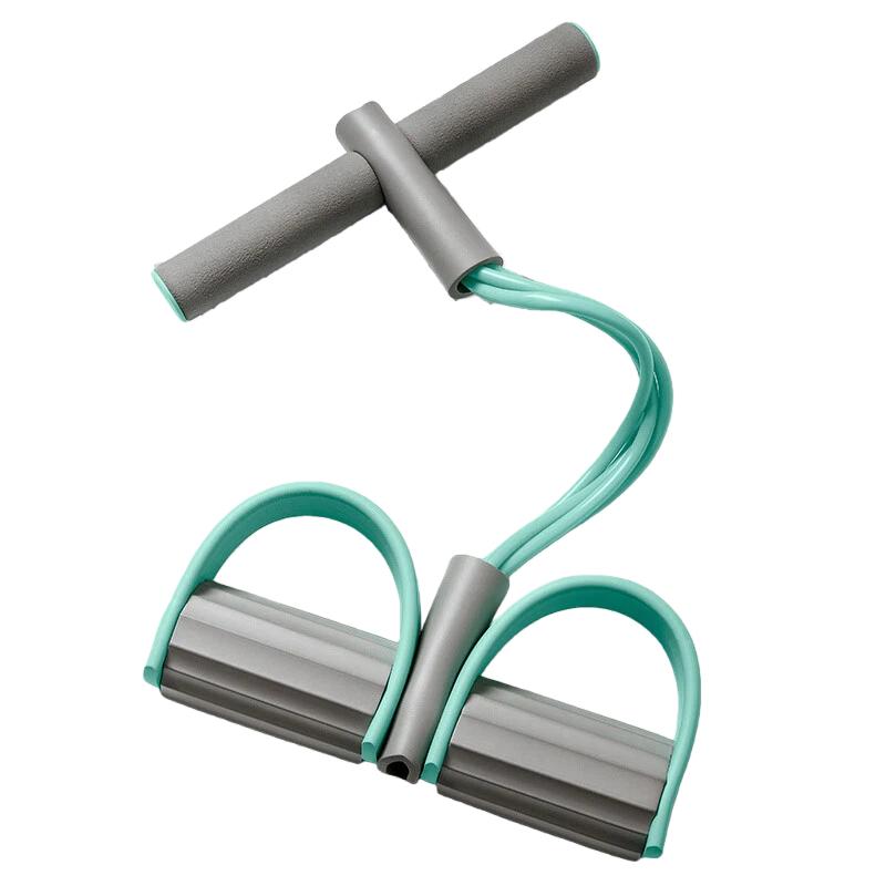 

Dewick Pedal Resistance Band, Elastic Rope, Fitness Shaping, Home Use, Stretching Equipment, Gray-Green, 25 Lbs