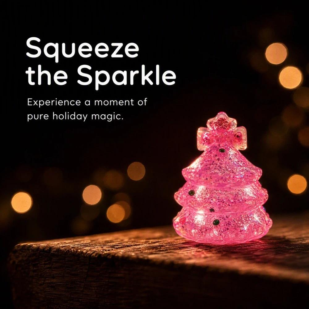 Squeezing Toy Christmas Squeezed Cube Realistic Non Rebound Fidget Toy Christmas Gift
