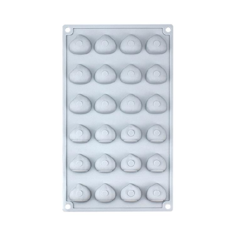 Molde de Silicona de Castaña Herramienta para Hornear para Hacer Chocolate Fondant Cupcake