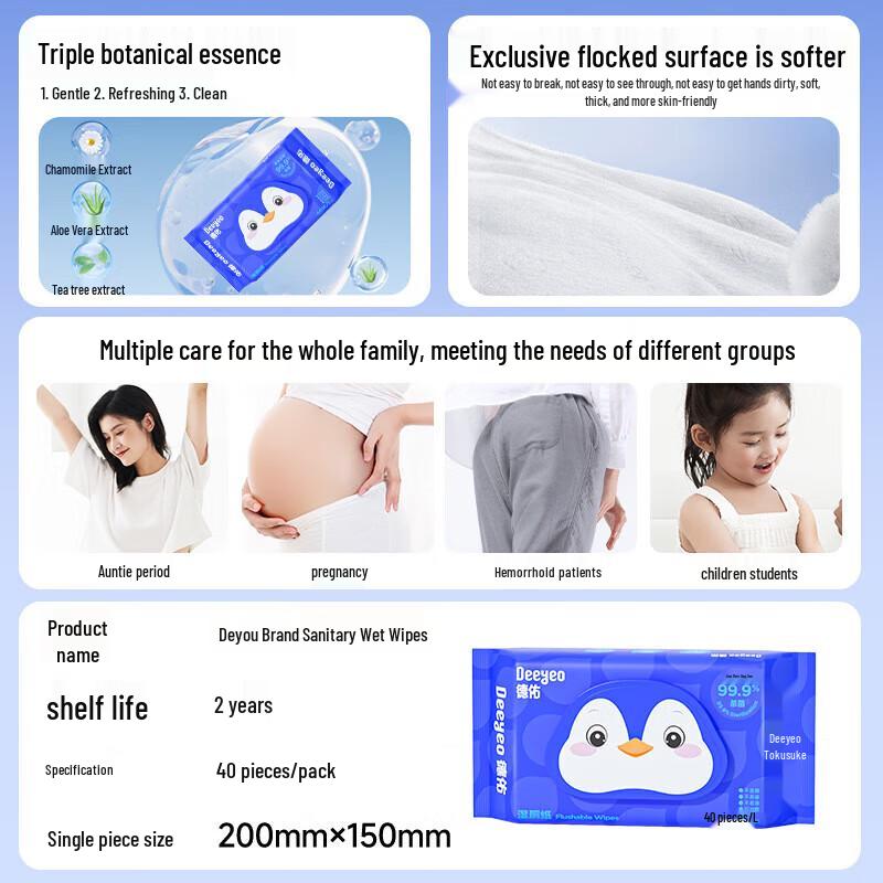 DeYou Wet Wipes & Kids Hand Cream Bundle