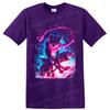Greninja Water Ninja T Shirt Neon Pink Blue Splash Anime Graphic Tee Gift Art