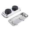 Magnetic Tray Stainless Steel Magnet Tool Tray Parts Holder for Screws Sockets Bolts Pins Mechanic's & Automotive