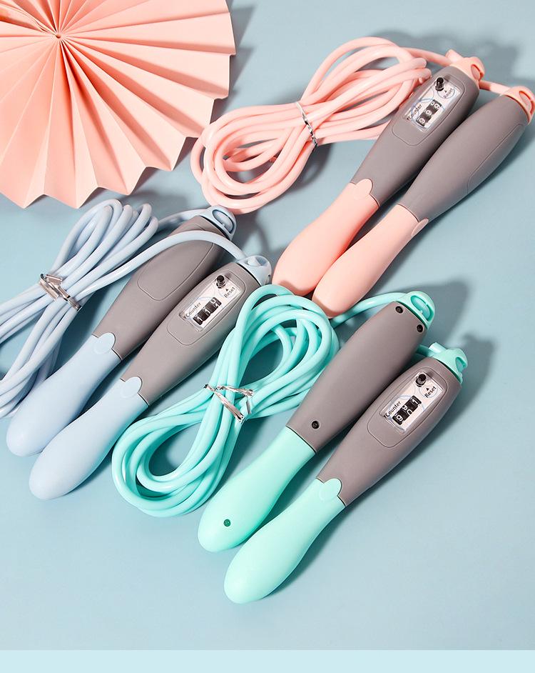 Adjustable Counting Jump Rope for Kids - Perfect for Beginners and Students