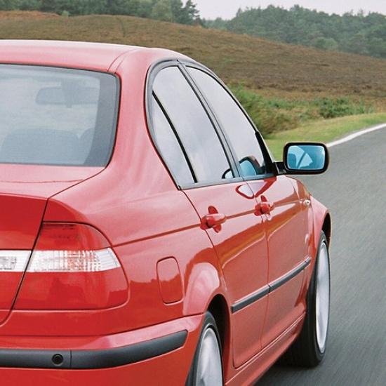 L+R Side mirror glass For BMW E46 320i 330i 325 Tinted W/Holder Heated 1998-2006