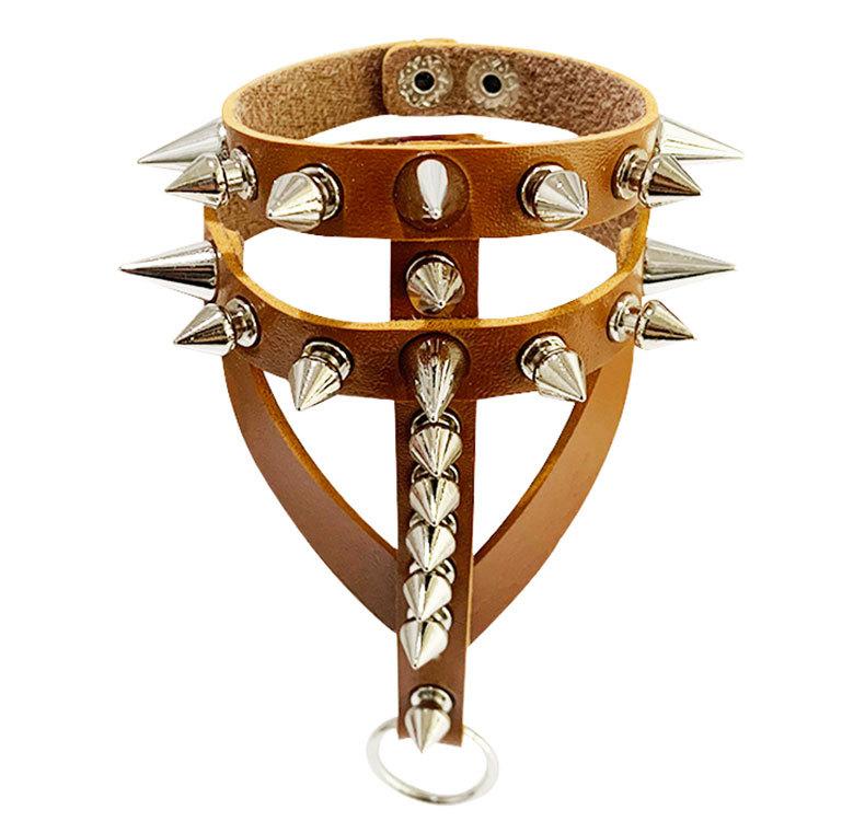 

DIEZI 12 цветов панк готический браслет с заклепками для женщин мужчин харадзюку винтажный черный ПУ кожаный браслет-кольцо новинка ювелирных изделий