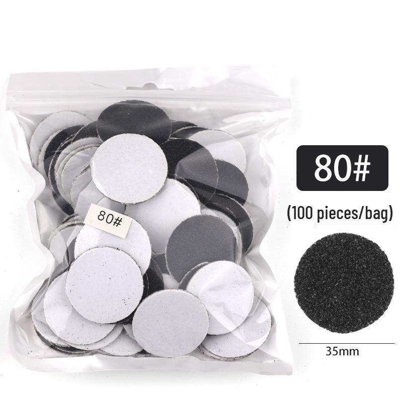 Electric Nail Polish and Pedicure Sanding Set: Exfoliating Sheets & Callus Gauze