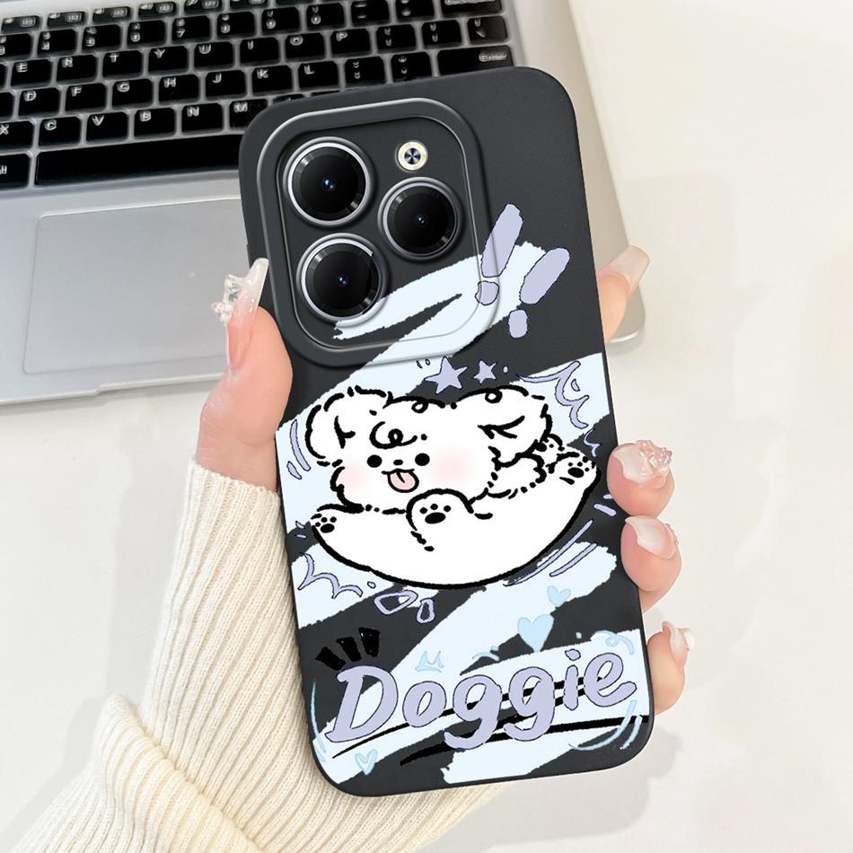 For Infinix Hot 40 Pro Case Hot 40 40i 40Pro Hot40 Hot40i Cute Panda Rabbit Cartoon Soft Silicone Shockproof Phone Cases