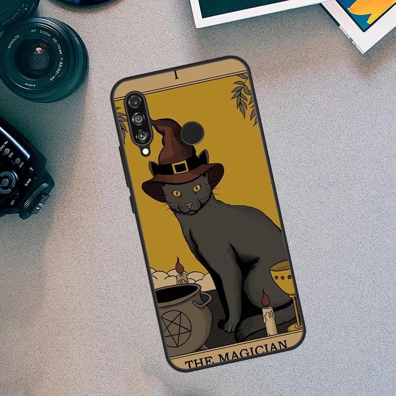 Katzen Tarot Hexerei Für Huawei Nova 7i 8i 11i 12i 9 10 SE 11 Pro Y60 Y70 Y90 Y61 Y91 Y72 Y73 P40 P30 Lite Hülle