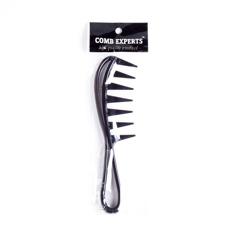 Men's 3-in-1 Black Wide Tooth Styling Comb